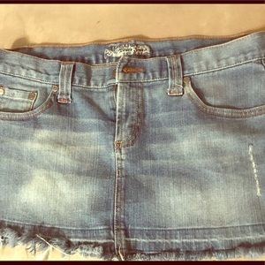 NWOT!! Denim mini skirt never worn!